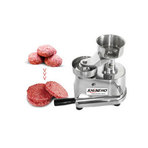 Mini manual commercial cheap hamburger patty press maker