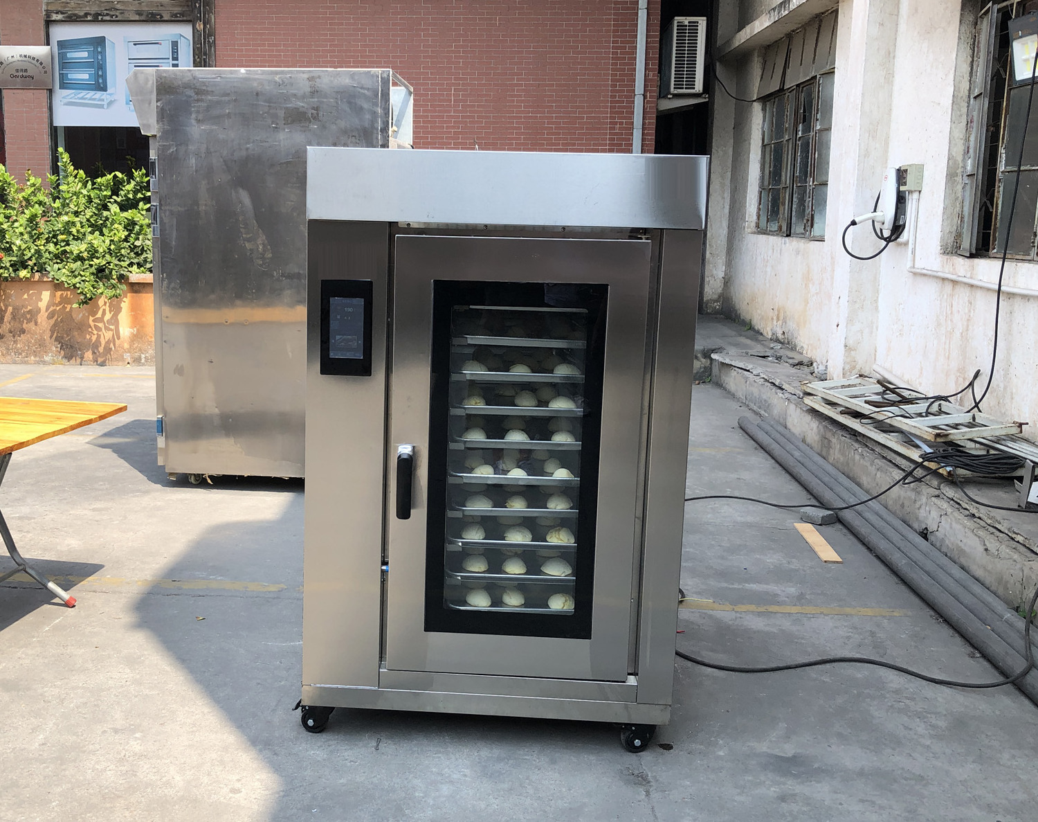 Small Electric Bread Baking Rotary Oven Rack Oven for Sale