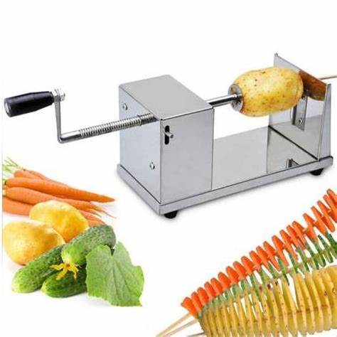 Vegetable Home Cooking high quality manual string potato chips&spiral peeler and cutter