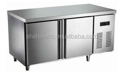 Shieho W453 Restaurant Stainless Steel Chest Deep Undercounter Freezer/ Undercounter Bar Fridge