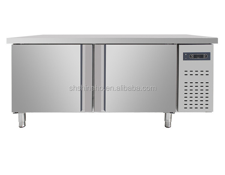 Shieho W453 Restaurant Stainless Steel Chest Deep Undercounter Freezer/ Undercounter Bar Fridge