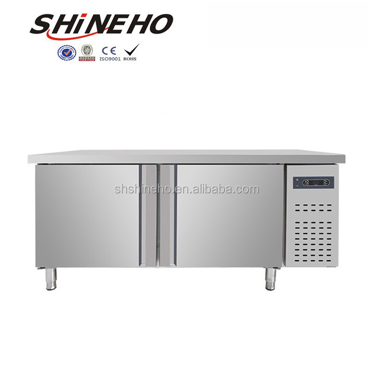 Shieho W453 Restaurant Stainless Steel Chest Deep Undercounter Freezer/ Undercounter Bar Fridge