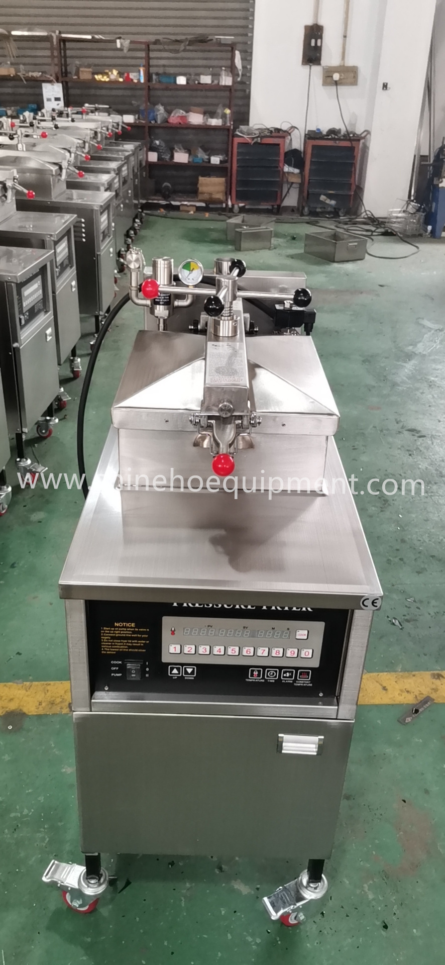 Brosted Chicken Pressure Fryer Kfc Frying Machine Used Broaster