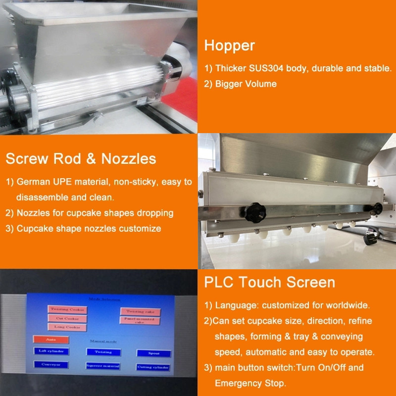 Automatic small biscuit making machine/biscuit making production line