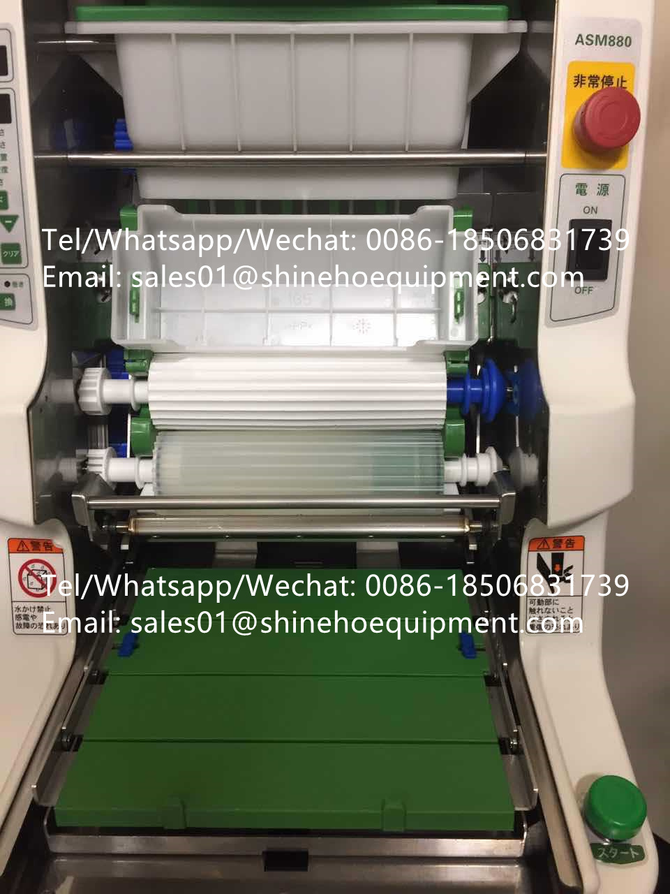 Simple operation manual vending machine for sushi cutting machine