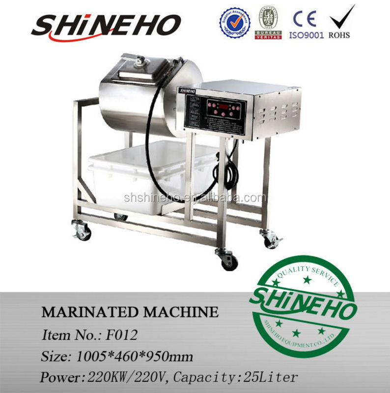 Vacuum Marinated Machine F012 fast food making machine/machine fast food/chicken marinating machine