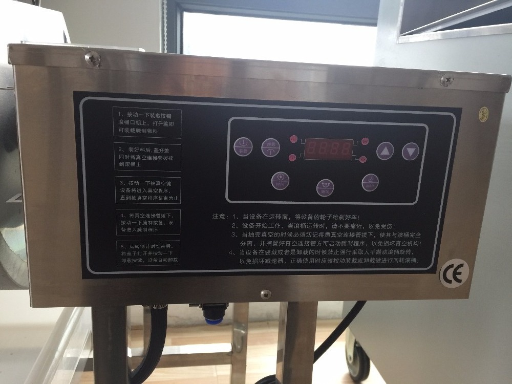 Vacuum Marinated Machine F012 fast food making machine/machine fast food/chicken marinating machine