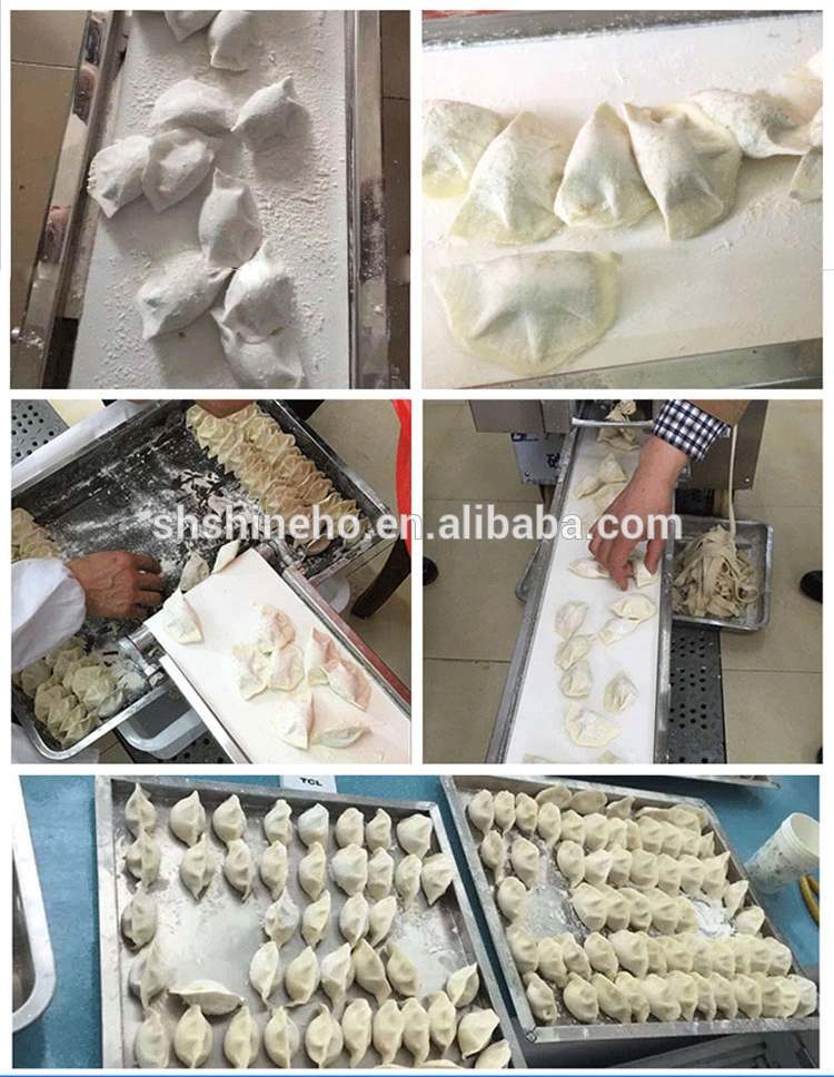 Electric Dumpling Gyoza Machine Russia Ravioli Pierogi Pelmeni Automatic Empanada Samosa Making Machine for Sale