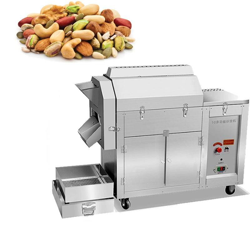 Nuts Roaster Roasting Machine Seeds Nuts Wheat Corn Roaster Peanut Roasting Machine