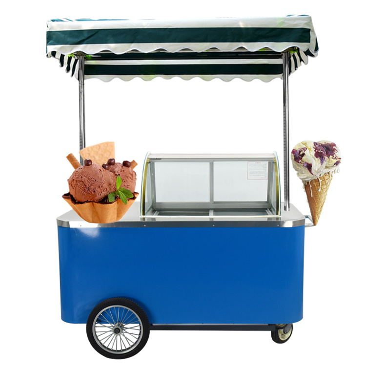 Multi-purpose ice cream bikes for sale cheap adult tricycle freezer electric bicycle