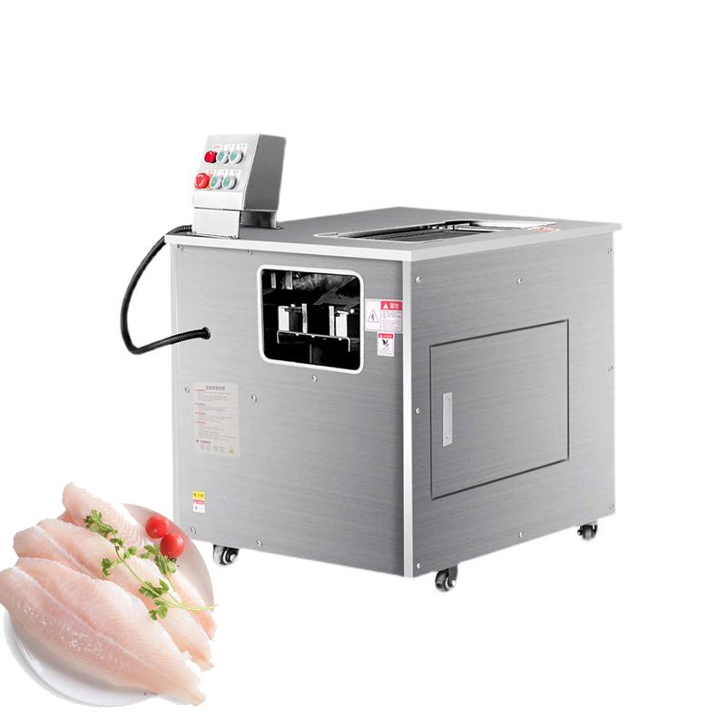 Stainless steel fish slicer machine small fish filleting machine smoked salmon slicer