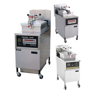 P007 broasted chicken machine/henny penny pressure fryer/kfc chicken frying machine