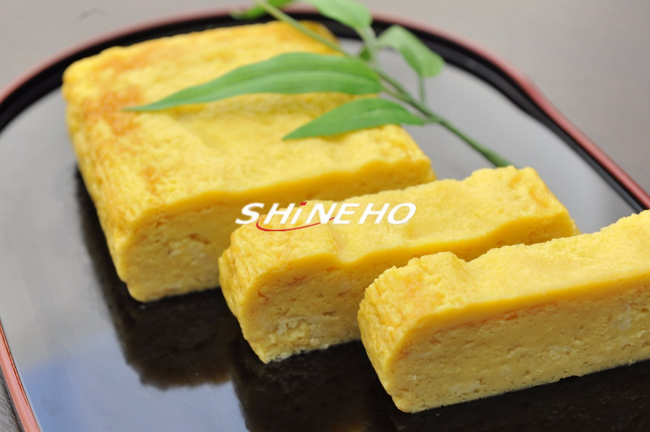 Shineho Hot Sale Professional cast iron egg pancake frying pan omelette japanese egg cake waffle maker in square shape