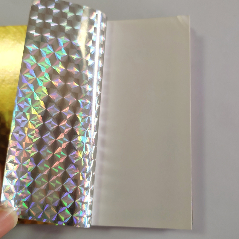 Ink Corrosion Resistance Heat-Resistant Self Adhesive 3D Laser Hologram Film