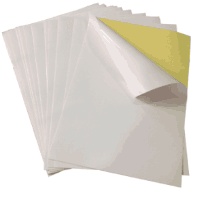 135g a4 size inkjet glossy self adhesive sticker photo paper a4 glossy photo paper cast coated paper