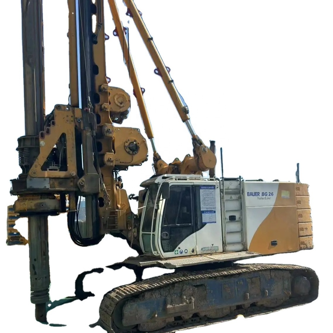 Good condition used Rotary Drilling Rig Construction Machinery BAUER Rotary Drilling rig BG26 cheap for sale