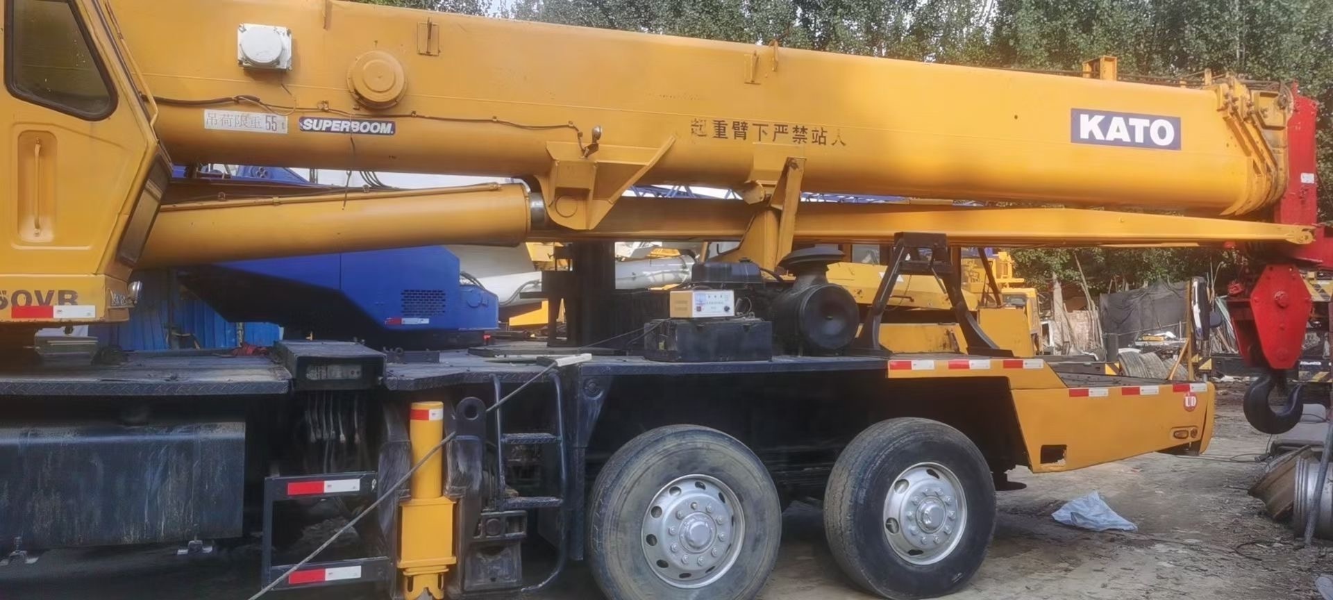 High Quality KATO crane used crawler crane with 100 tons