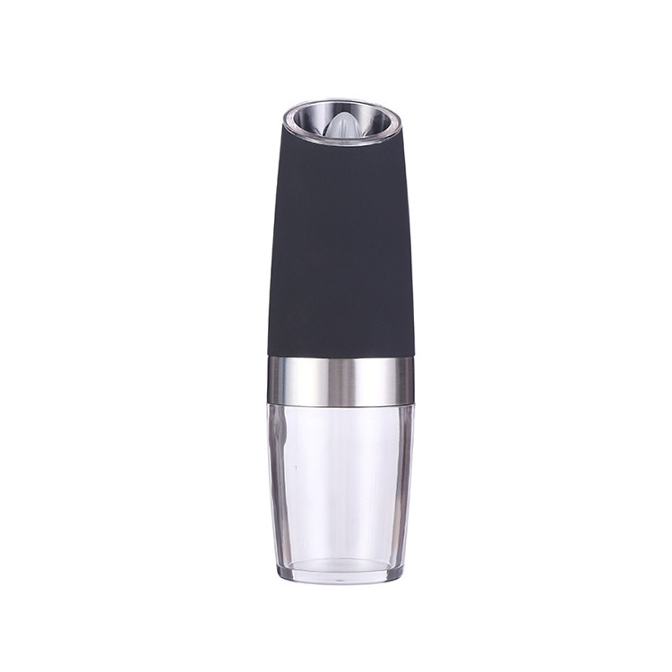 Electric Gravity Sensor Stainless Steel Pepper and Salt Grinder Spice Mill