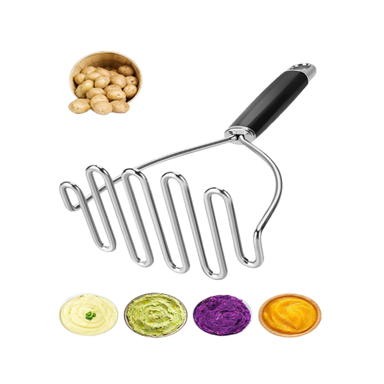 Stainless Steel Manual Potato Press Potato Mud Pressure Machine Potatoes Masher Ricer Fruit Vegetable Tools Accessories