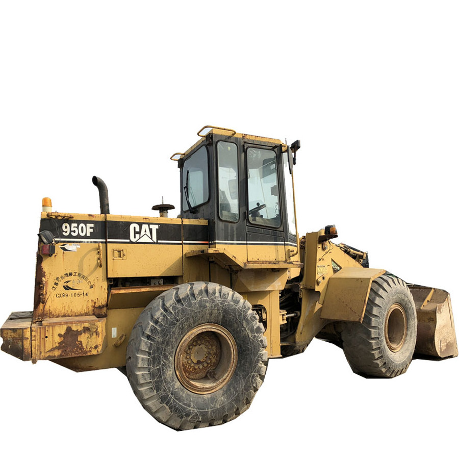 Powerful Used 5 Ton Capacity CATERPILLAR 950F Heavy Equipment Wheel Loader