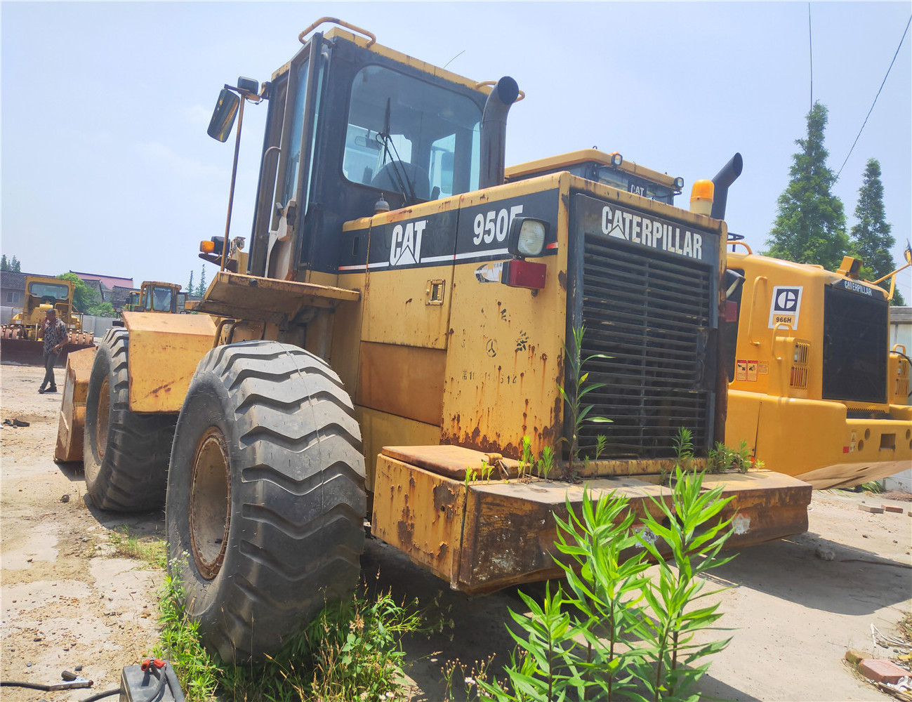 Powerful Used 5 Ton Capacity CATERPILLAR 950F Heavy Equipment Wheel Loader