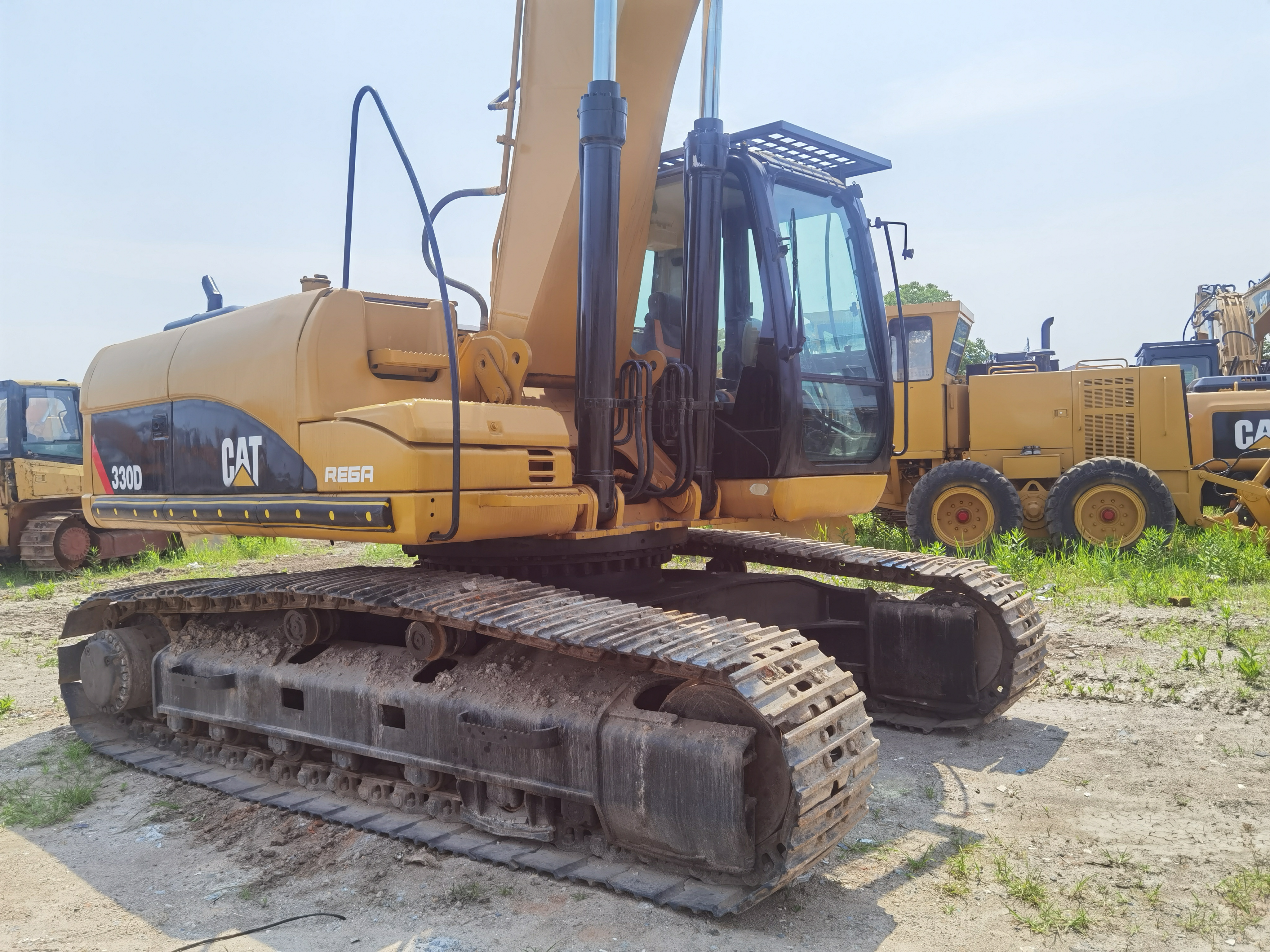 Used Excavators 330C 330D 330DL 323D 336D 349 Caterpillar  Digger 30ton Cat Hydraulic Crawler Excavator Earth-moving Machine