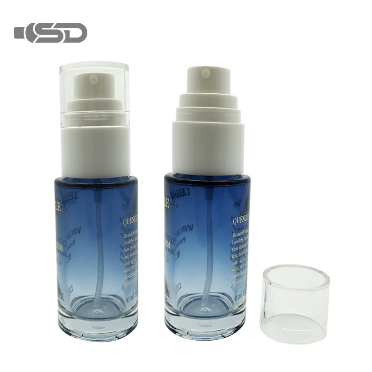 New Design Refillable Cylinder Shape 30ml Body Spray Bottles Clear Custom Luxury Perfume Glass Spray Bottle