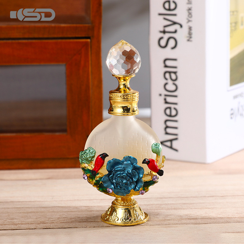 15ml 10ml Perfume Oil Bottles Handmade Attar Perfume Oils Bottle Dubai Glass Bottles For Perfume Oil