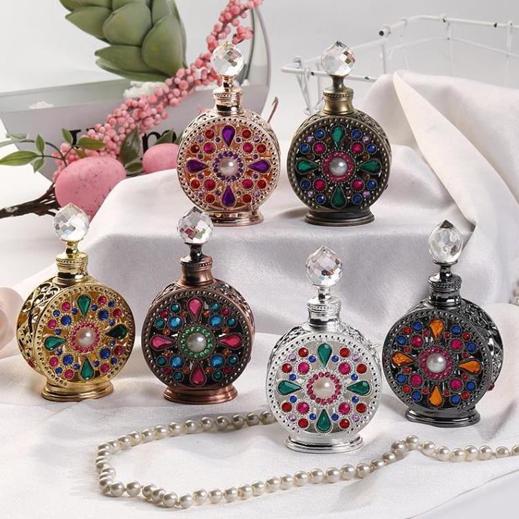 15ml 10ml Perfume Oil Bottles Handmade Attar Perfume Oils Bottle Dubai Glass Bottles For Perfume Oil