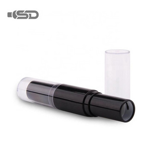 New Arriving Round Makeup Packaging Two Heads Bulk Lipstick Tubes Empty Lipstick Lip Balm Tube