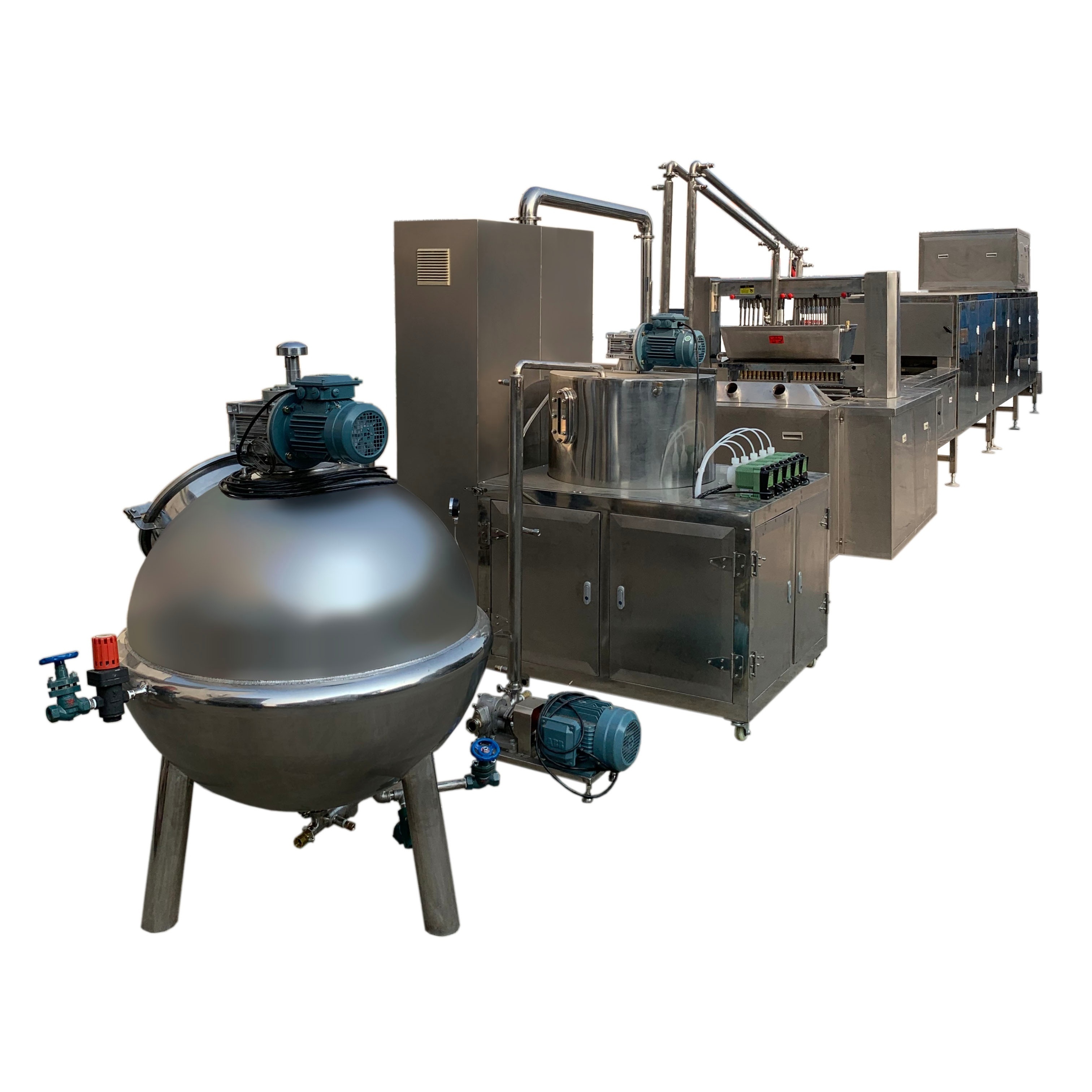 Novel Design Eyeball Gummy Candy Production Line  Center Filling Soft Candy Machine