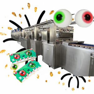 Novel Design Eyeball Gummy Candy Production Line  Center Filling Soft Candy Machine