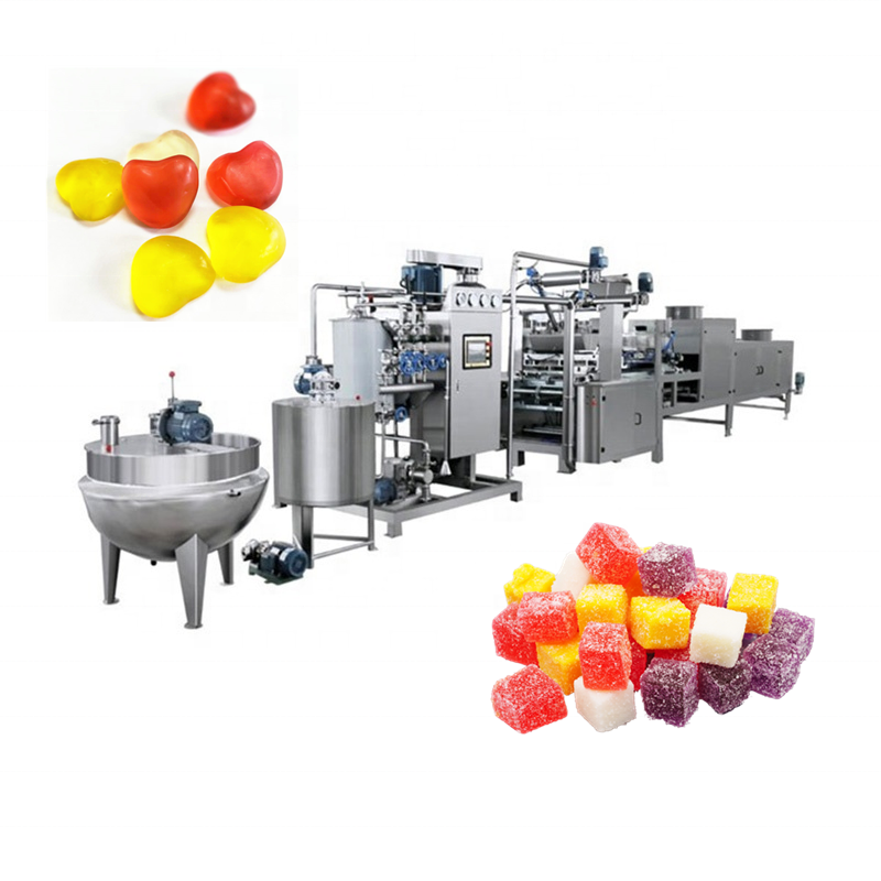 Cheap price semi-automatic candy making machine central filled soft milk candy production line confectionery machinery