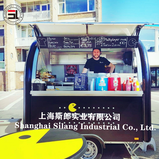 SLUNG food truck trailer carritos de comida ice cream hot dog pizza coffee cart street kiosk