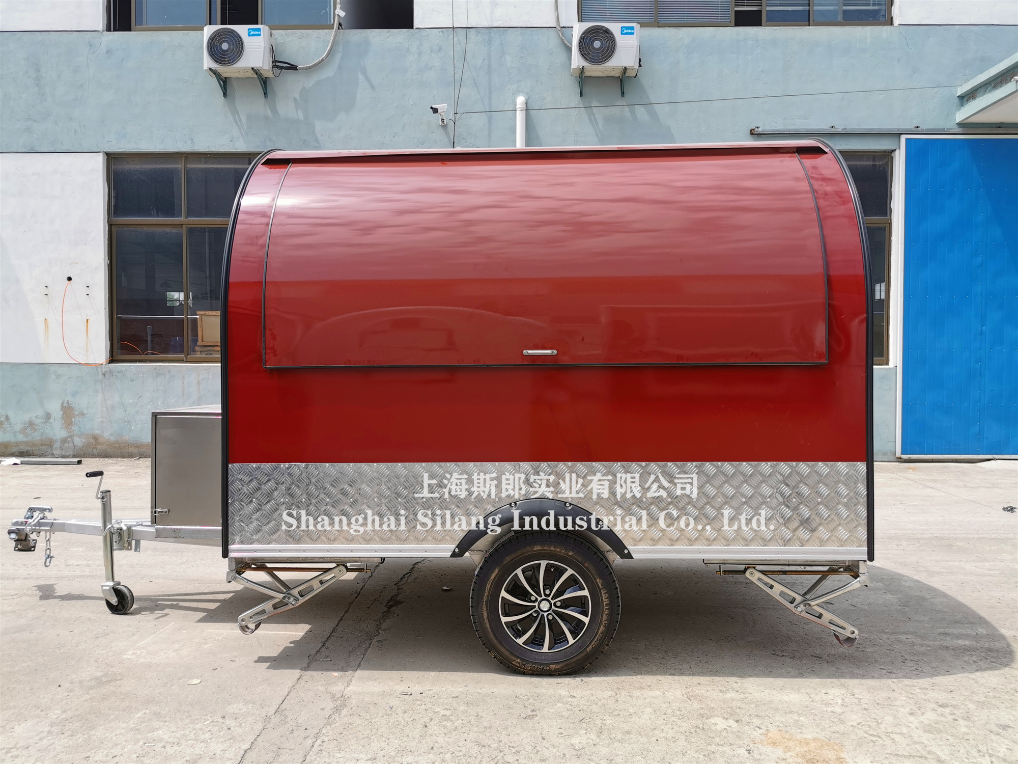 Customized Ireland  best-selling food truck, ice cream cart trailer, American standard street mobile coffee trailer