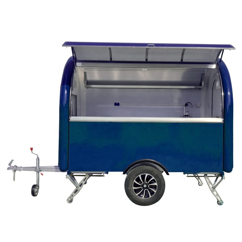 Street Candy Kiosk Serve Salon Barber Shop Mobile Bar Catering Trailer Airstream Food Truck For Sale