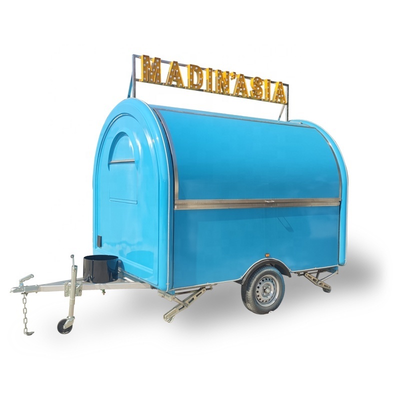 Street Candy Kiosk Serve Salon Barber Shop Mobile Bar Catering Trailer Airstream Food Truck For Sale