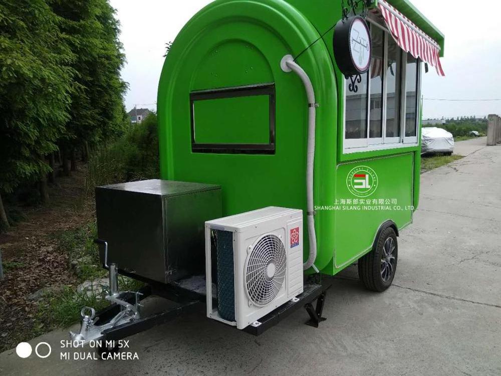 China factory direct selling hot dog cart mobile food trailer Best quality food truck for sale crepe