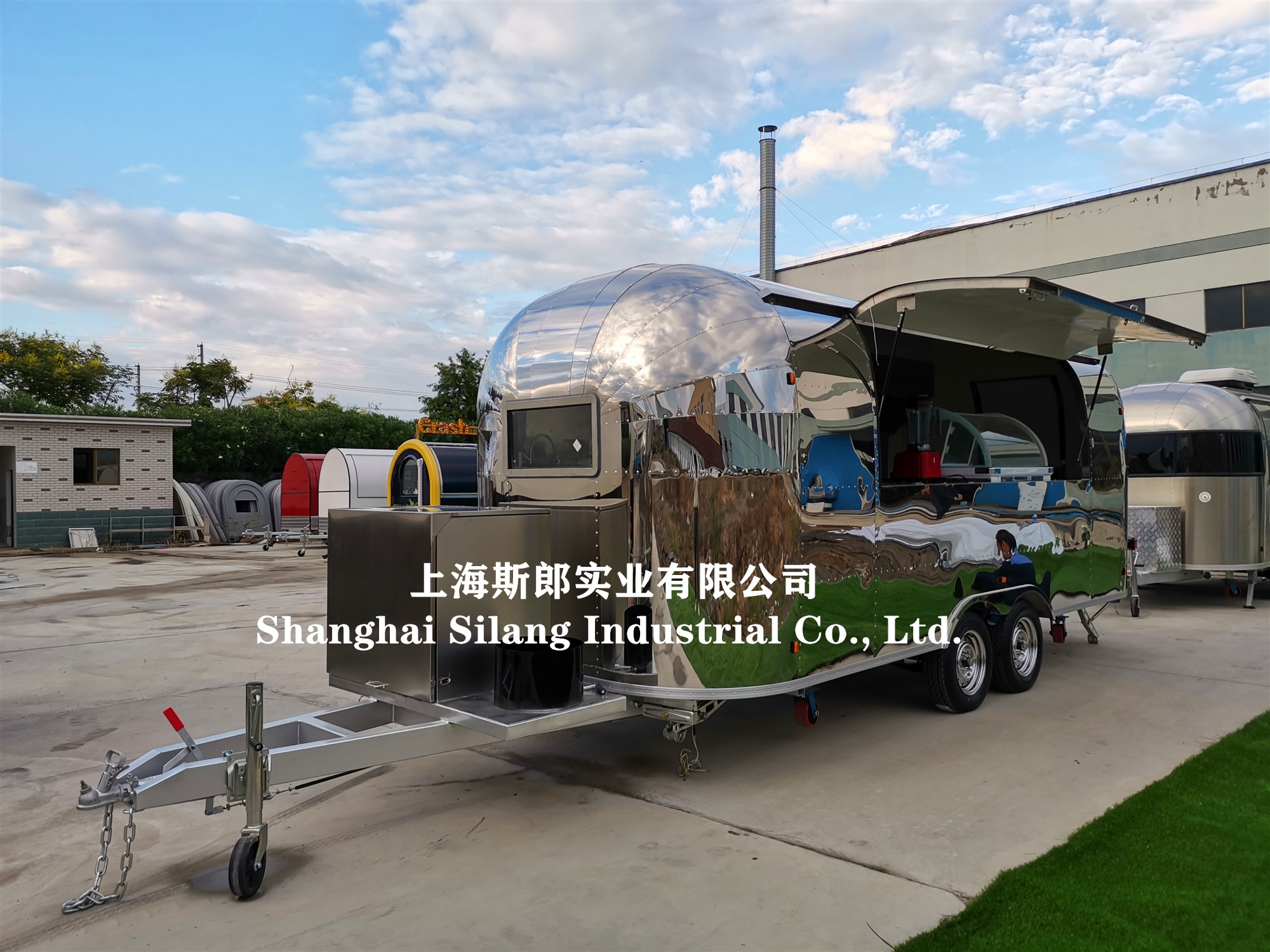 China Outdoor Food Car , Fast Food Truck for sale , Electrical Stainless Steel Mobile Food Cart