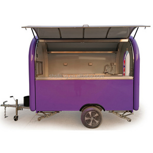 mobile restaurant for selling fast food, towable customized drinks cart, beer cart for party