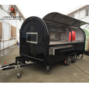 Hot sale mobile food trailer/cart/trucks for sale in China