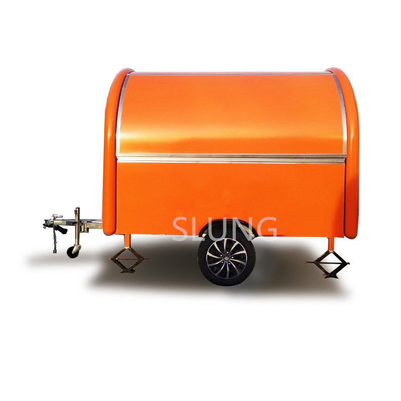 churros cart australia standard mobile food cart, China food trailers, food truck for sale fryer