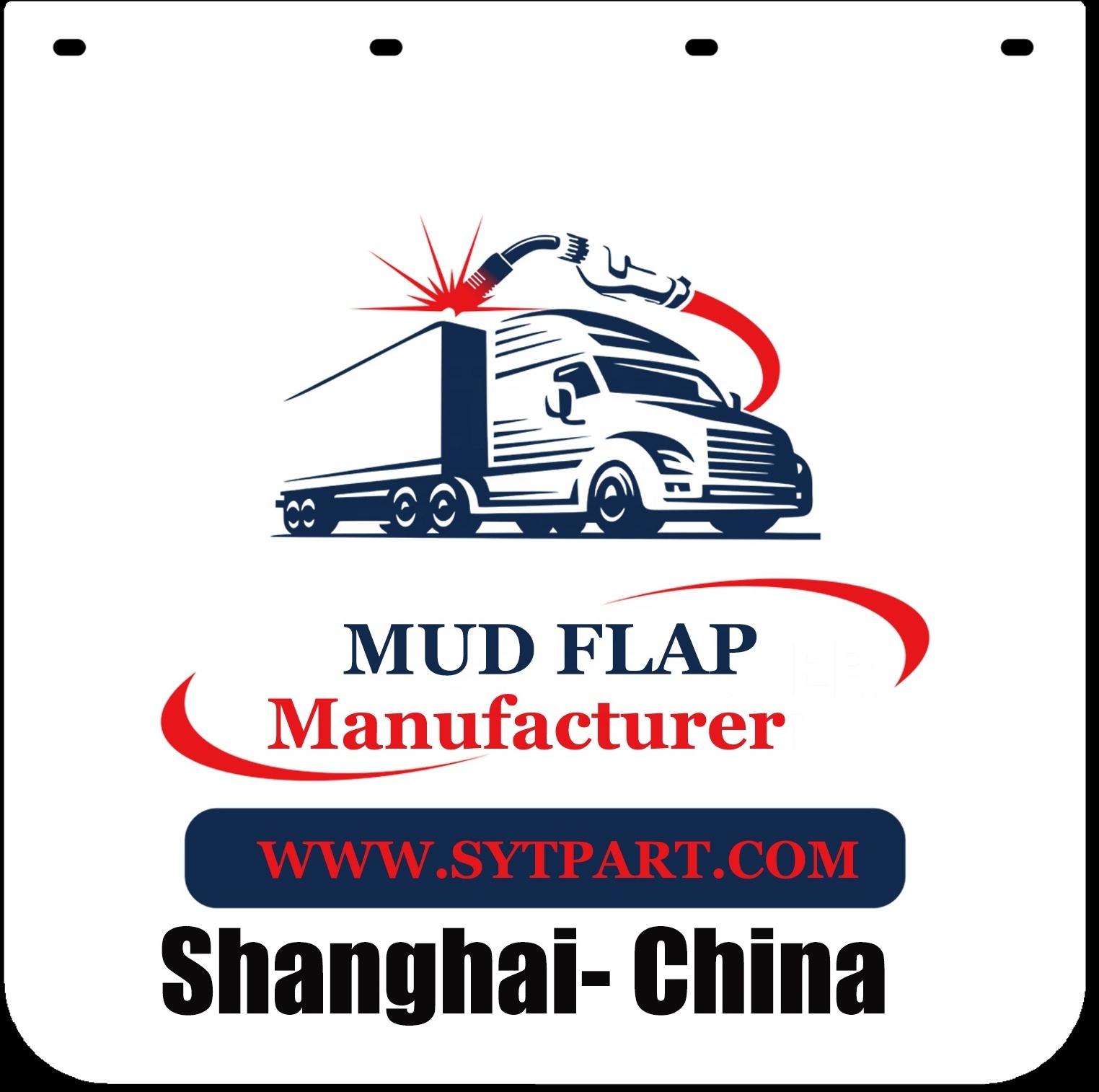 Wholesale Standard/Customized truck tractor plastic rubber mud flaps Printed as require truck heavy duty accessories