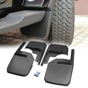 PROAUTO FOR JEEP Wrangler JK Mud Flap/Splash Guard No-Drill Digital Fit Mud Flap for Wrangler JK 4WD,