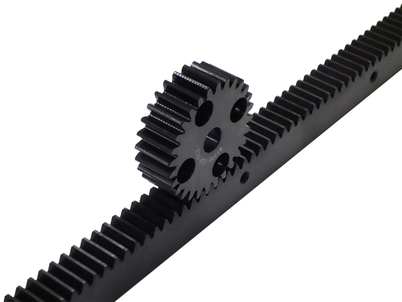 china supplier custom steel rack and pinion set for Linear Motion Rack and Pinion System