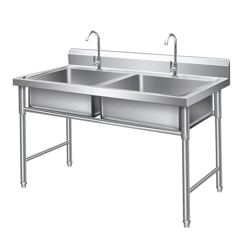 Wholesale Price Stainless Steel Commercial Kitchen Single/Double/Triple bowl sink