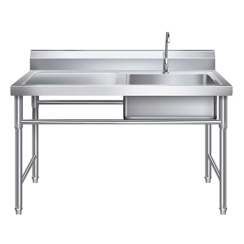 Wholesale Price Stainless Steel Commercial Kitchen Single/Double/Triple bowl sink