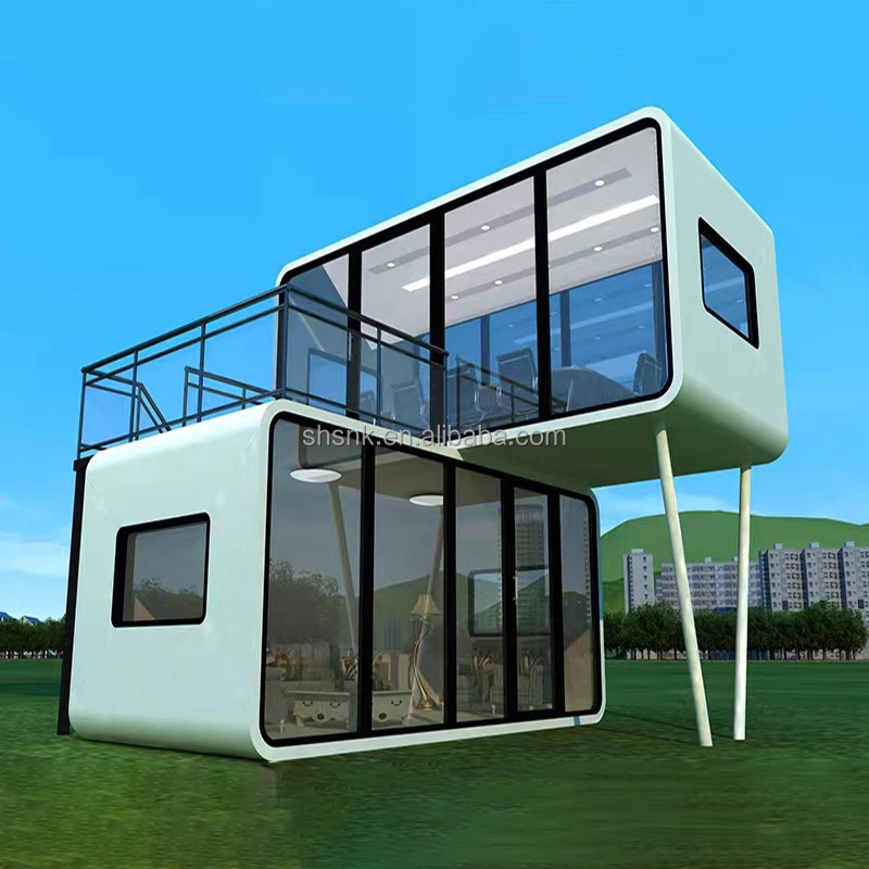 Portable Apple Cabin House Aluminum Prefabricated Mobile Container Apple Cabin Kit Houses For Sale