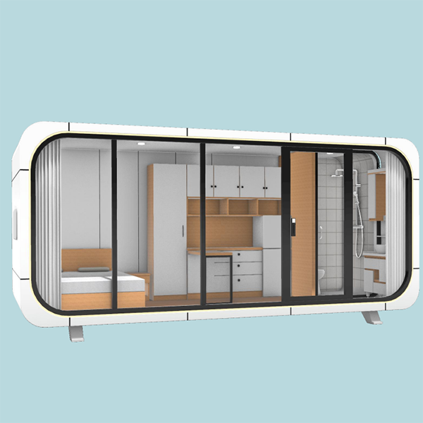 New Style Movable prefab cabin moveable house moveable house apple cabin container shop