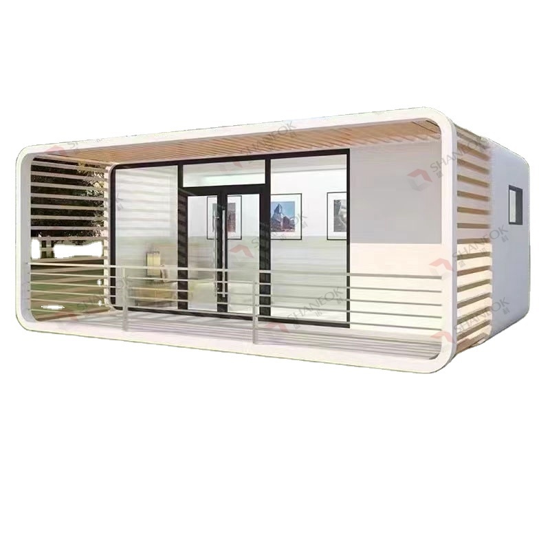 2024  New Style 20ft 40ft Prefab container house Luxury  pod movable apple cabin High Quality Custom Modern Mobile Cabin